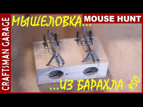 Видео: Мышеловка из подножного "хлама"