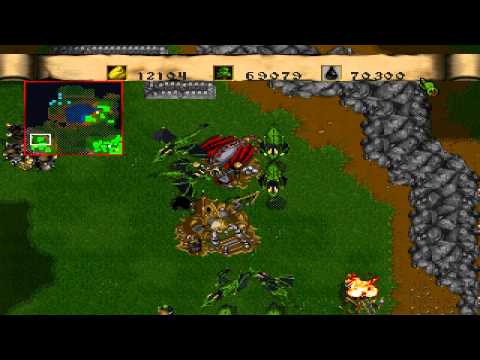 Видео: Warcraft 2: Dark Saga(PS One) RUS "Под покровом ночи" за орков миссия 6