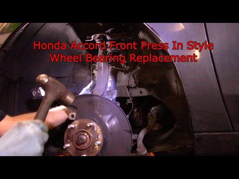 Видео: Замена переднего ступичного подшипника Honda Accord
