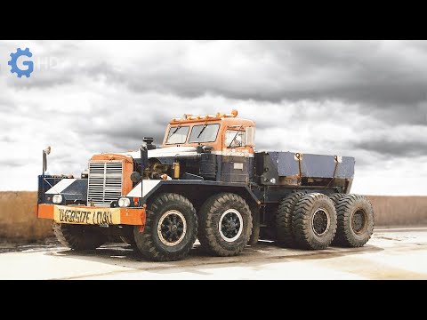 Видео: ГРУЗОВИК 1950-Х ГОДОВ С ДВУМЯ ДВИГАТЕЛЯМИ ▶ ТЯЖЁЛЫЕ ТЯГАЧИ