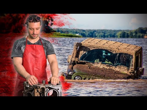 Видео: Шноркель бесполезен?!  Намертво утопили двигатель!!!