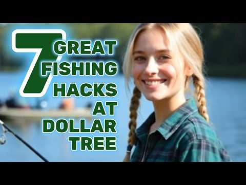 Видео: 7 ОТЛИЧНЫХ РЫБОЛОВНЫХ ПРИЕМОВ В DOLLAR TREE