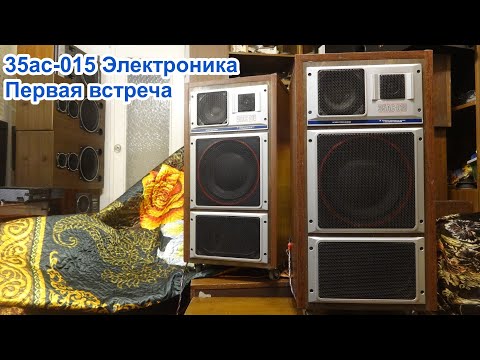 Видео: Электроника 35ас-015 ,первая встреча.