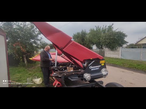 Видео: Сама КОЗИРНА й САМА ДОРОГА Жатка в обслузіГерінгоф Рота Диск Готуємо до сезону ЗАМІНА НОЖІВ