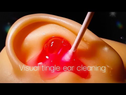 Видео: ASMR Тингл, который вы хотите прикоснуться!★ Чистка ушей от покалывания No talking