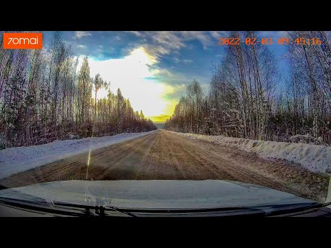 Видео: Kostromskaja Oblast Winter Ride 03Feb2022 Зимний забег по Костромской области