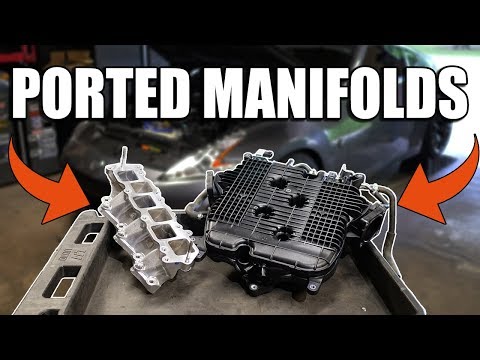 Видео: Установка верхних и нижних впускных коллекторов с портами на Z