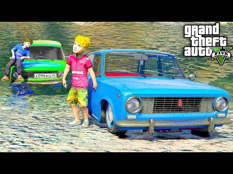 Видео: АЛЬФРЕДО УТОПИЛ ЖИГУЛИ ? ОФФНИКИ ЗАСТРЯЛИ В ГРЯЗИ - РЕАЛЬНАЯ ЖИЗНЬ ОФФНИКА GTA 5 ⚡ ГАРВИН