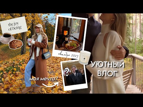 Видео: УЮТНЫЙ ВЛОГ: исполнение мечты, шок новости, сборы чемодана, домик за городом