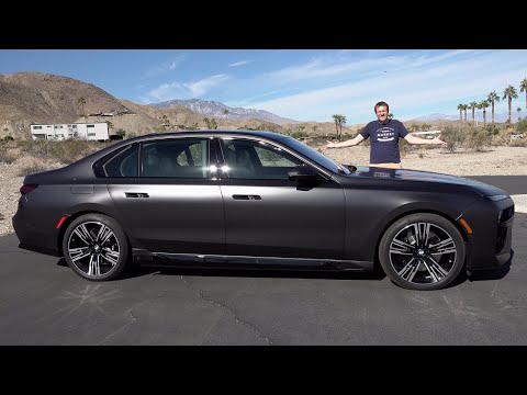 Видео: BMW I7 2023 года - это ультра-люксовый электро-седан за 130 000$