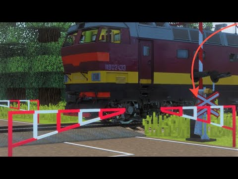 Видео: ОТКЛЮЧИЛИ ЭЛЕКТРИЧЕСТВО!РУЧНЫЕ ШЛАКБАУМЫ! Работаю дежурным по переезду|Den nik 047 Minecraft