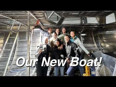 Видео: Строительство алюминиевой парусной лодки. Часть 9 — Арктические круизы: выдержит ли наша новая ло...