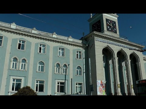 Видео: Меняющийся Душанбе. Часть 33. Улица Айни, нечетная сторона. Февраль 2018