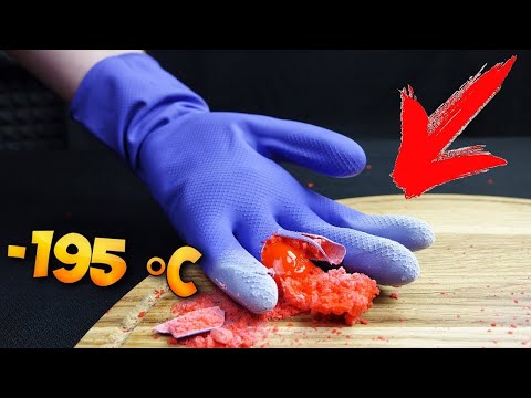 Видео: Ръка в течен азот | Не повтаряй луди експерименти