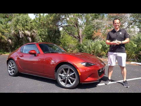 Видео: Является ли Mazda MX-5 RF Miata 2023 года ЛУЧШИМ спортивным автомобилем, чем Toyota GR86 или Suba...