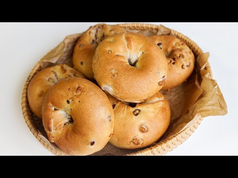 Видео: Как приготовить домашние ореховые клюквенные бублики # Бублик Рецепт 2
