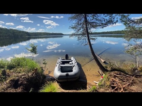 Видео: озеро Сигозеро. Карелия