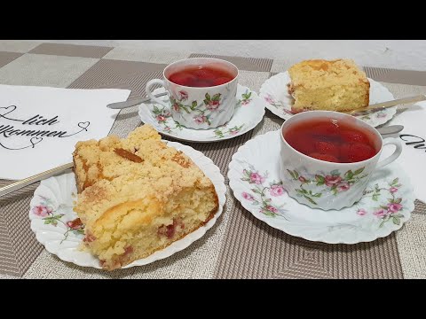 Видео: Пирог с замороженой ягодой !Кисель из замороженой ягоды!