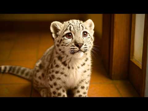 Видео: Осиротевший леопардик стучал в ее дверь. Наконец она его впустила…