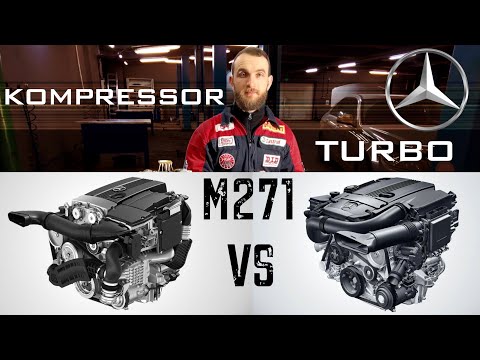 Видео: M271 TURBO vs KOMPRESSOR Сравнение и анализ.  Mercedes  Автошпион