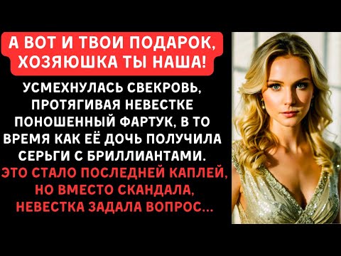 Видео: СВЕКРОВЬ УНИЗИЛА НЕВЕСТКУ ПЕРЕД ГОСТЯМИ, НО ПОПЛАТИЛАСЬ...