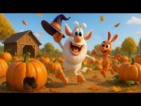 Видео: Буба - Счастливого Хэллоуина! 🎃 Мультфильм для детей
