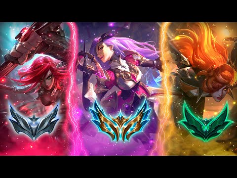 Видео: ТОП игрок на КАТАРИНЕ отгадывает ранг мейнеров каты! ft. podushhka  ▶ [League of Legends]