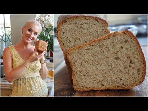 Видео: Вкус детства! Любимый ХЛЕБ кирпичик - Для чего нужна мельница? Тонкости приготовления на закваске