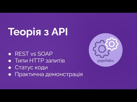 Видео: 45. Що таке API і як воно працює