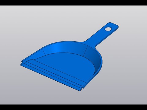 Видео: Видеоуроки Компас 3D V18. Совок. Поверхностное моделирование