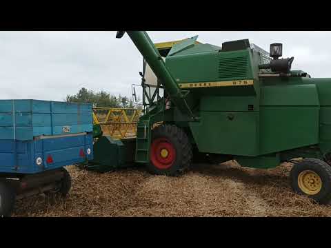 Видео: John Deere 975 жнива