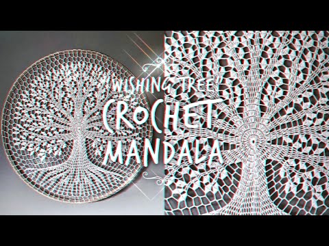 Видео: ВЯЖЕМ ВОЛШЕБНУЮ МАНДАЛУ «ДЕРЕВО ЖЕЛЕНИЙ»! 🔮 WISHING TREE CROCHET MANDALA