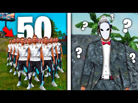 Видео: КАМУФЛЯЖНЫЕ ПРЯТКИ vs 50 ИГРОКОВ ВО ФРИ ФАЕР! FREE FIRE