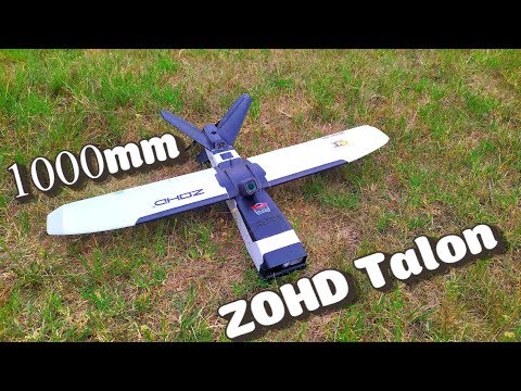 Видео: ZOHD Talon GT Rebel 1000mm Облет и тесты малыша.