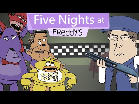 Видео: FIVE NIGHTS AT FREDDY'S: ОХОТА НОЧЬ (АНИМАЦИЯ)