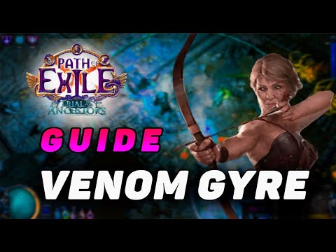 Видео: Venom Gyre Deadeye guide 3.22 Path of exile. Пошаговая прогрессия и нюансы Venom Gyre в PoE.