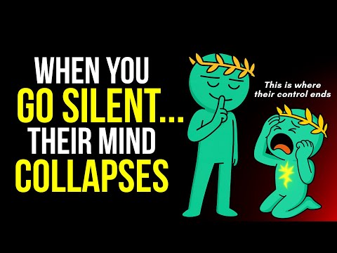 Видео: ПОЧЕМУ ИХ РАЗУМ РАЗРУШАЕТСЯ... КОГДА ВЫ МОЛЧИТЕ? | Стоицизм