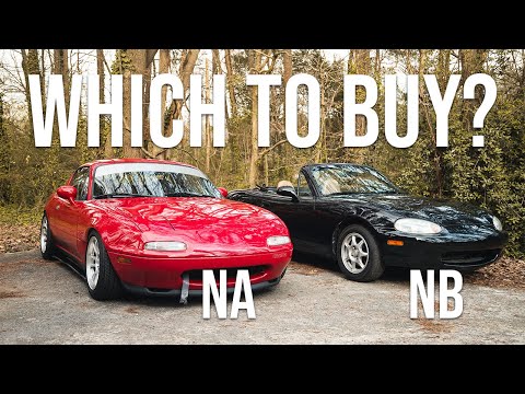 Видео: Сравнение NA и NB Miata!