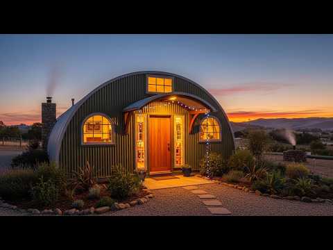 Видео: Как хижины из Quonset выдерживают землетрясения и штормы (лучше, чем обычные дома)