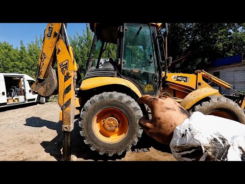 Видео: Самое главное найти истинную неисправность в гидравлике , а устранить вы сможете сами! JCB 4CX ,2007