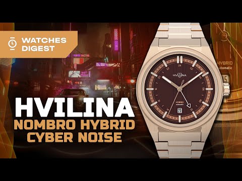 Видео: Обзор часов, за который нам не заплатили 😀 Hvilina Nombro Hybrid Cyber Noise #Обзорчасов
