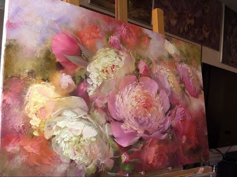 Видео: Пишем пионы. 2 часть.