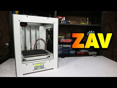 Видео: 3D принтер ZAV. Часть 1 - Сборка
