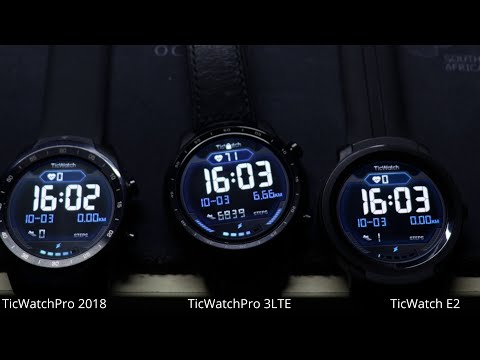 Видео: Tic Watch Pro 3 LTE/первое впечатление