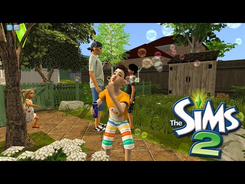 Видео: 🌞76⛺Детство...детство🧸Деревенский вайб🌻Семейка Пэппер🐸Уютный Sims 2🐓