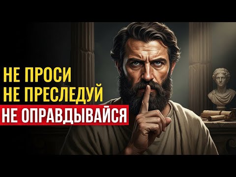 Видео: Молчание - это Сила! Почему НЕЛЬЗЯ Преследовать, Умолять и Объяснять | Стоицизм