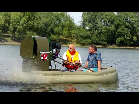 Видео: Универсальный катер на воздушной подушке  Полная версия