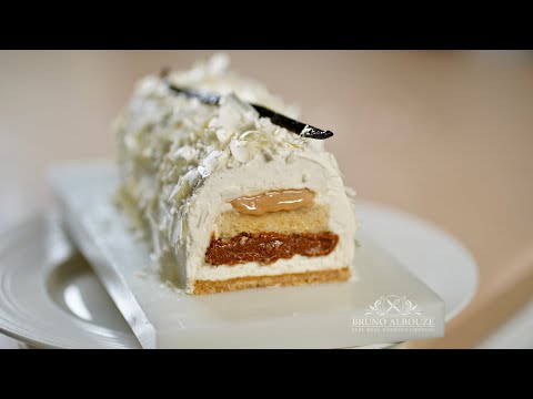 Видео: Сказочное ванильное рождественское полено – Бруно Альбузе