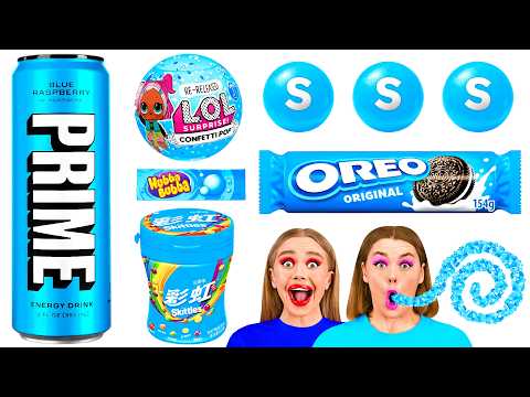 Видео: Челлендж с Синей Едой | Вкусные Кухонные Лайфхаки c BaRaDa Gold Challenge