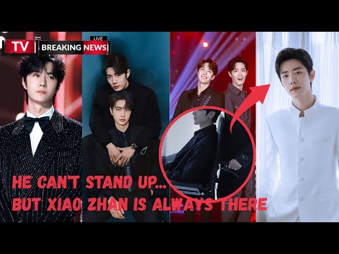 Видео: Он не ожидал увидеть его там... пока Сяо Чжань не побежал к Ван Ибо 💔